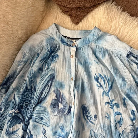 Anthropologie Pilcro Sydney Dolman Sleeve Blouse - Picture 4 of 7